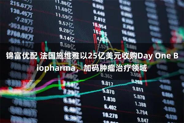 锦富优配 法国施维雅以25亿美元收购Day One Biopharma，加码肿瘤治疗领域